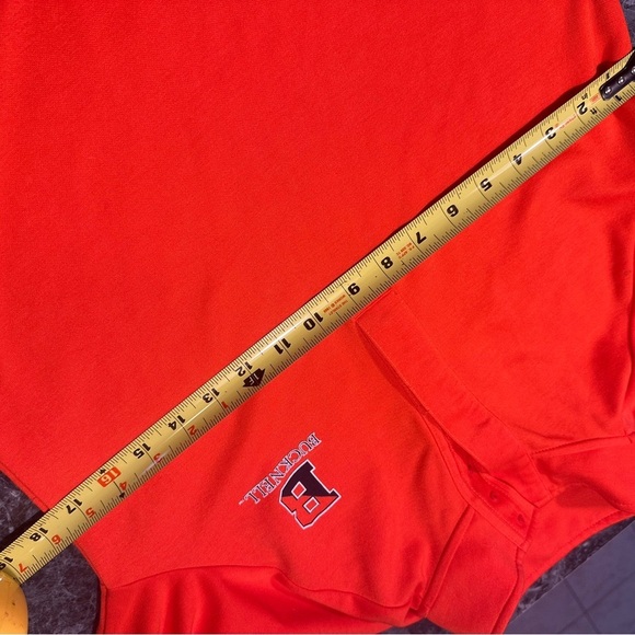 Bucknell University orange quarter snap fitted ladies size medium top.. like New - Picture 7 of 8